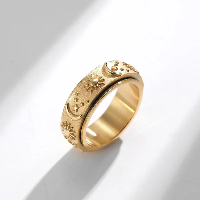 Celestial Spinner Ring