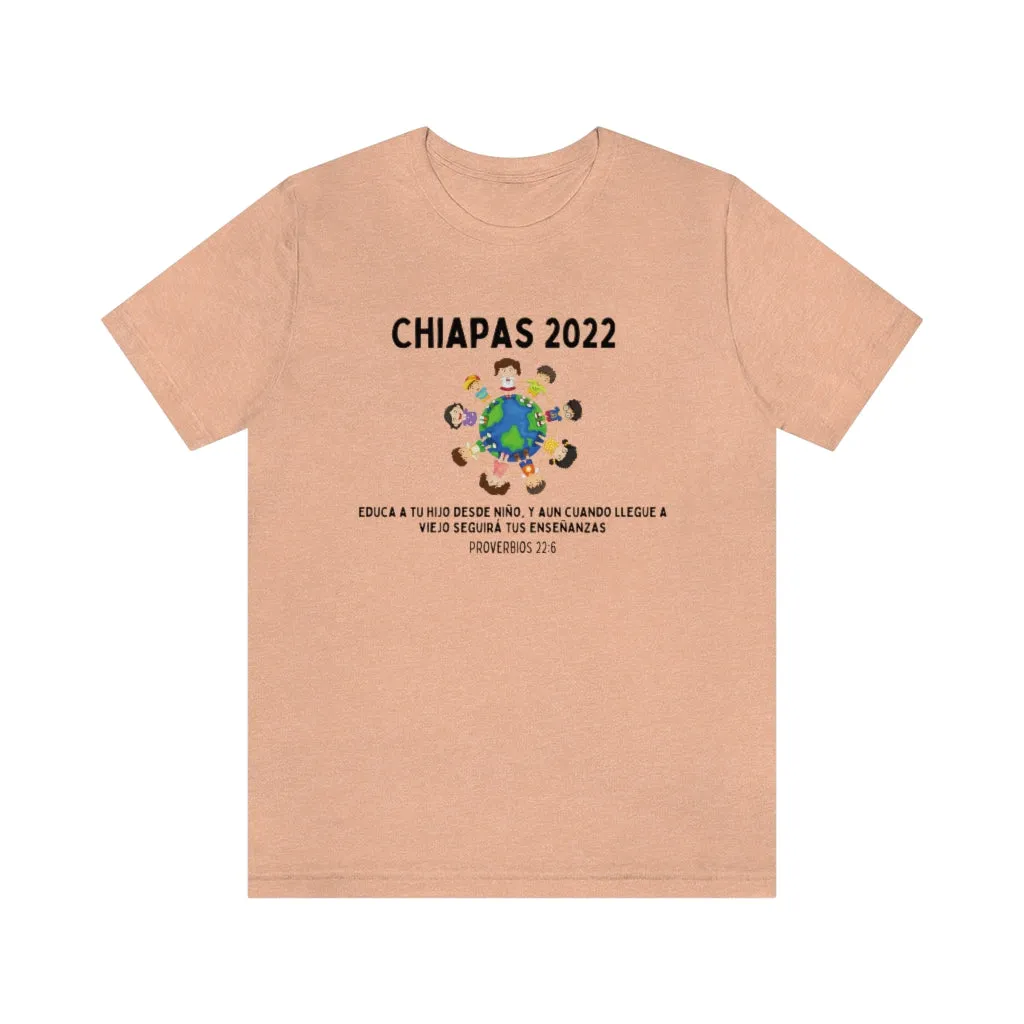 Chiapas 2022 Unisex Jersey Short Sleeve Tee