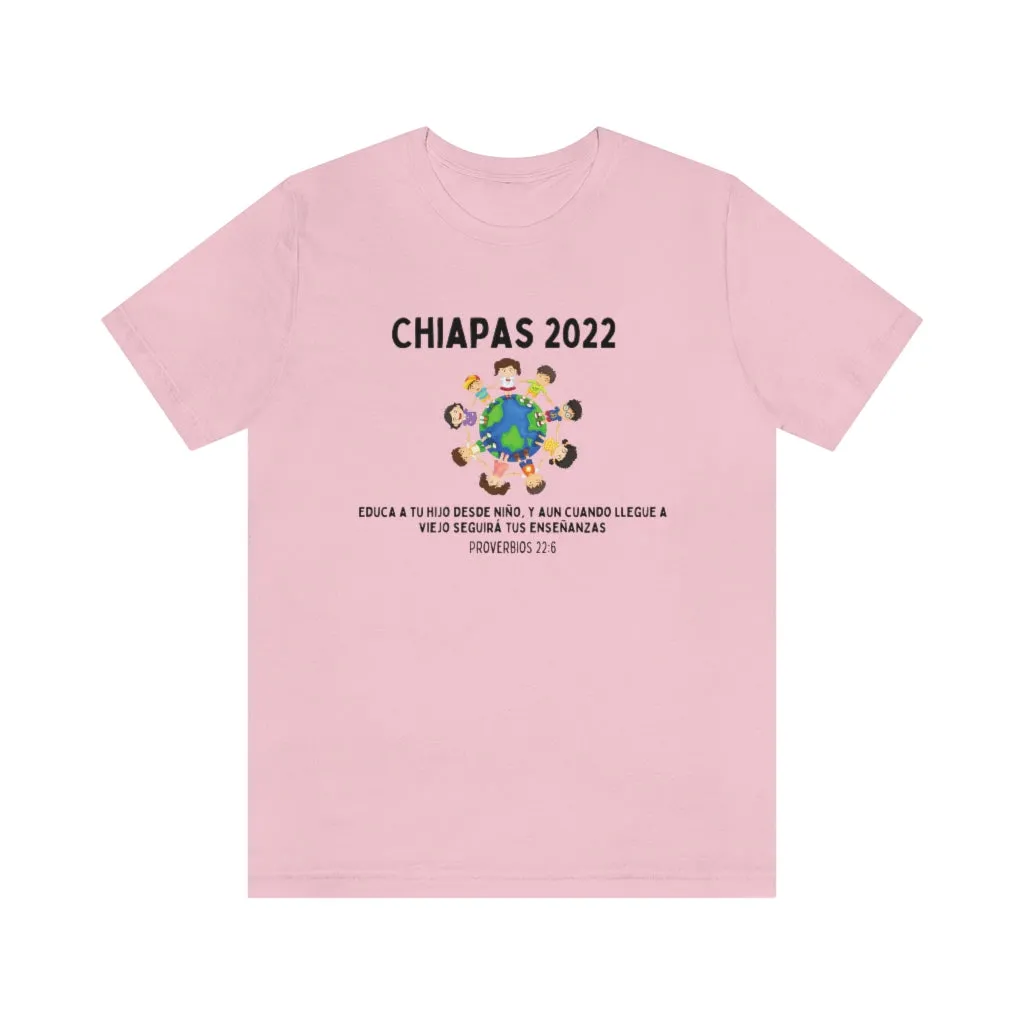 Chiapas 2022 Unisex Jersey Short Sleeve Tee