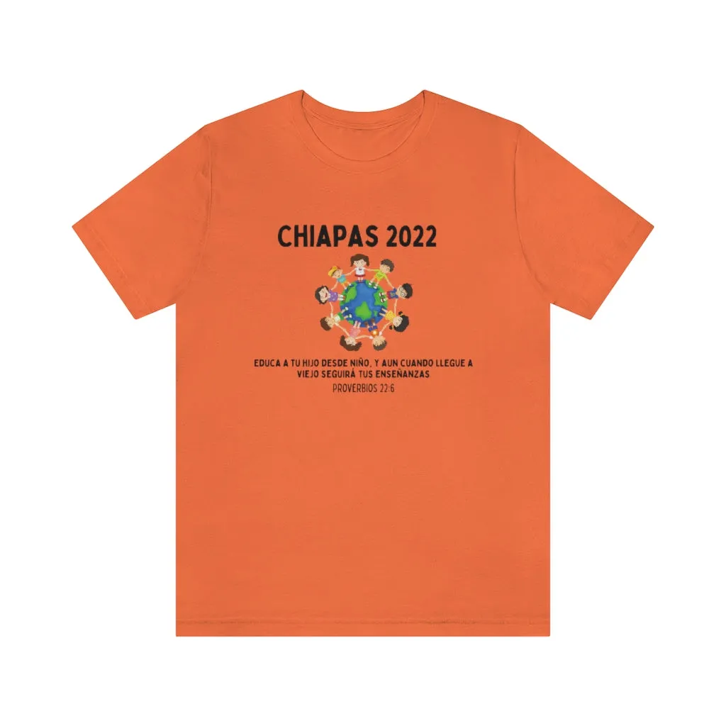 Chiapas 2022 Unisex Jersey Short Sleeve Tee