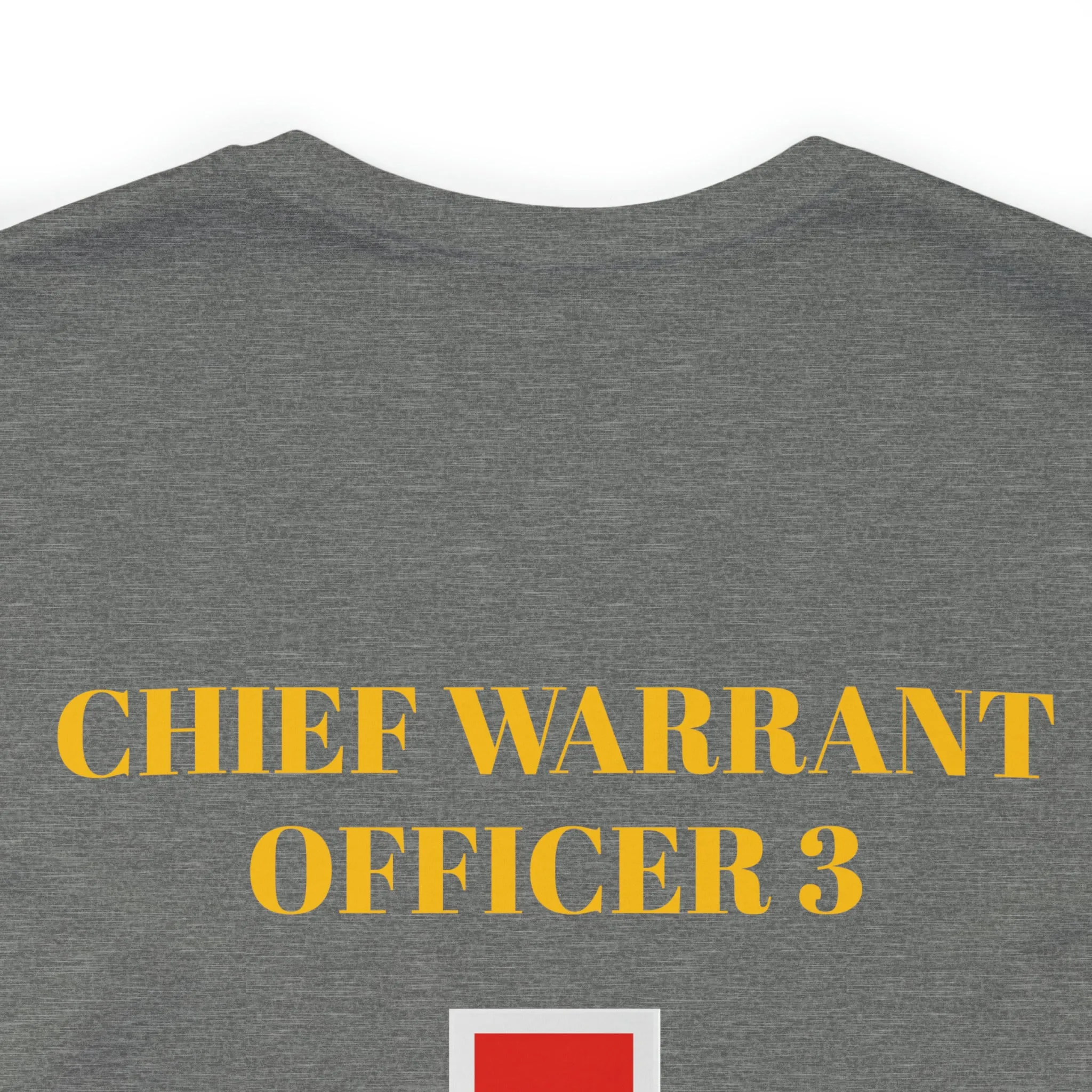 Chief Warrant Officer 3 of Marines Jersey Short Sleeve Tee