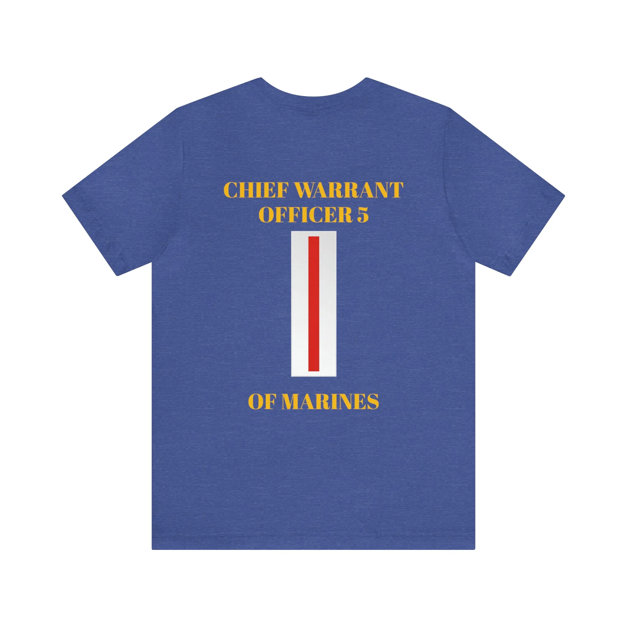 Chief Warrant Officer 5 of Marines Jersey Short Sleeve Tee