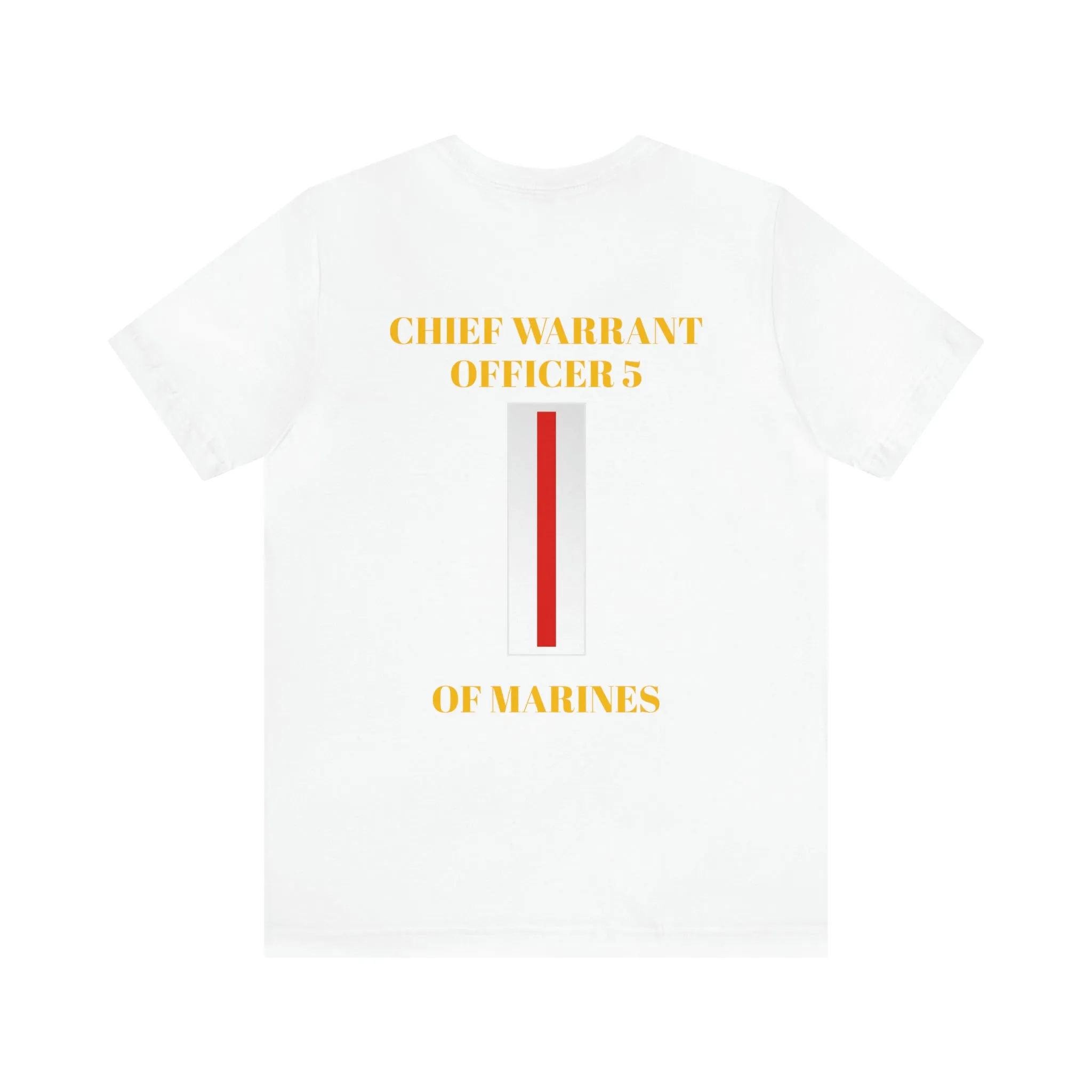 Chief Warrant Officer 5 of Marines Jersey Short Sleeve Tee