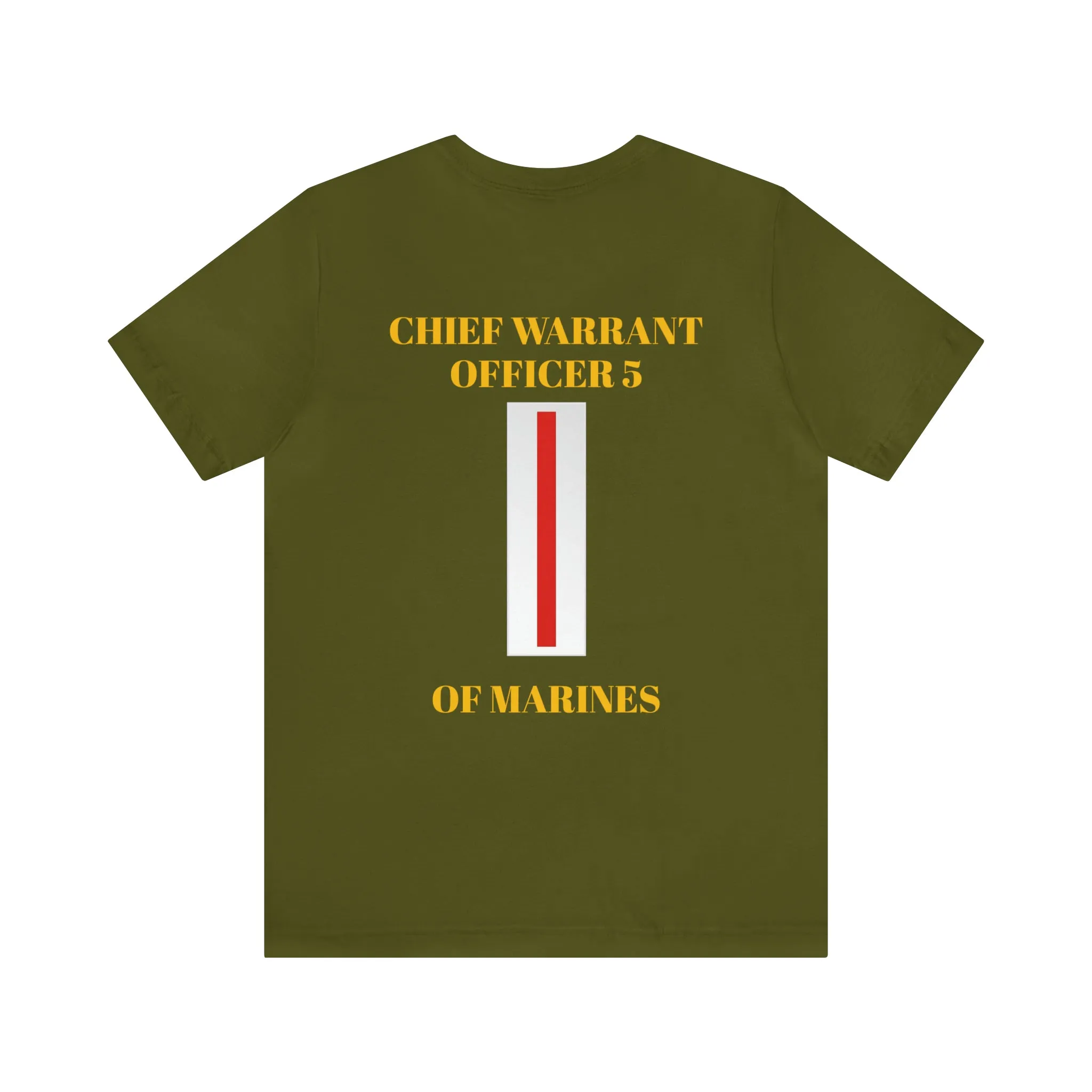 Chief Warrant Officer 5 of Marines Jersey Short Sleeve Tee