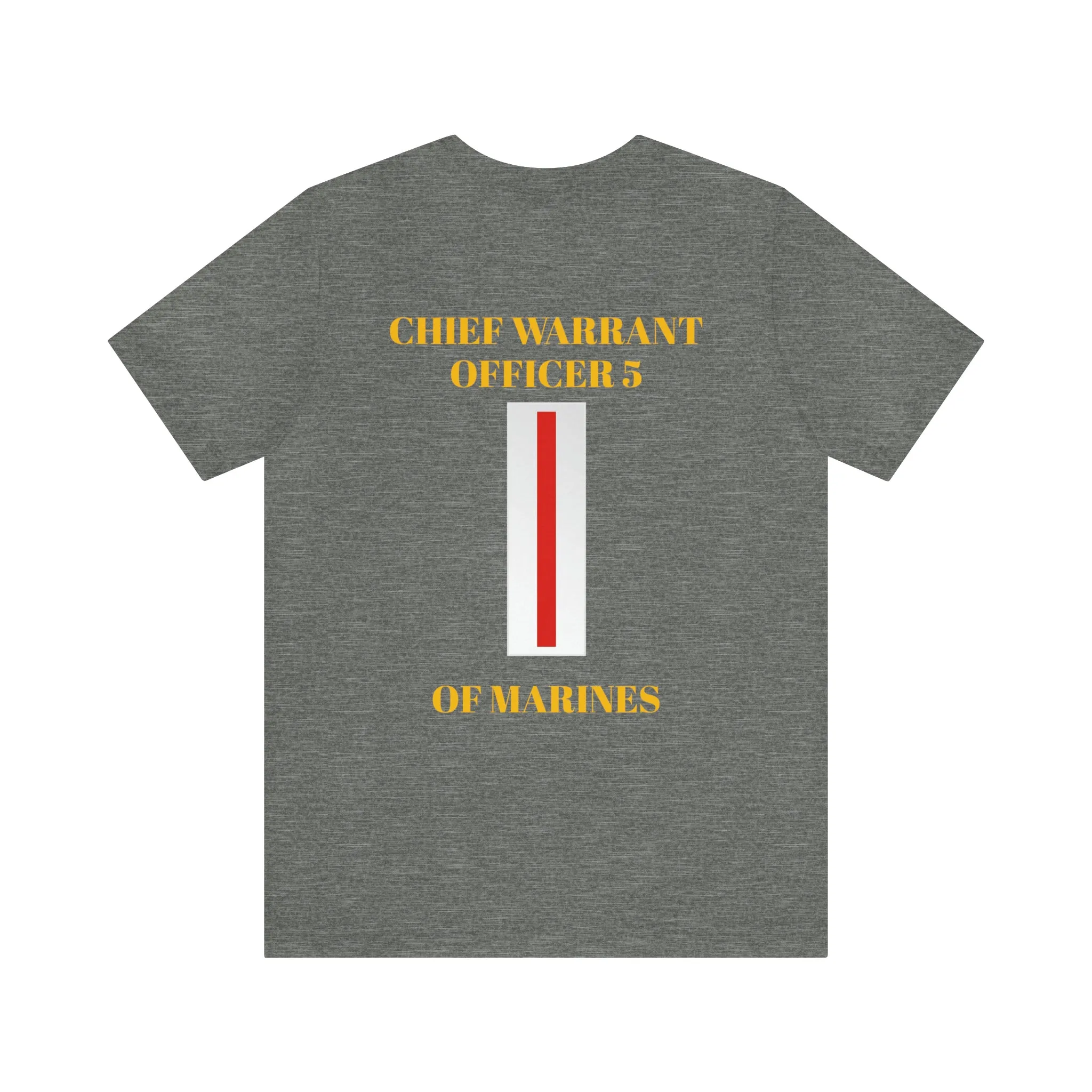 Chief Warrant Officer 5 of Marines Jersey Short Sleeve Tee