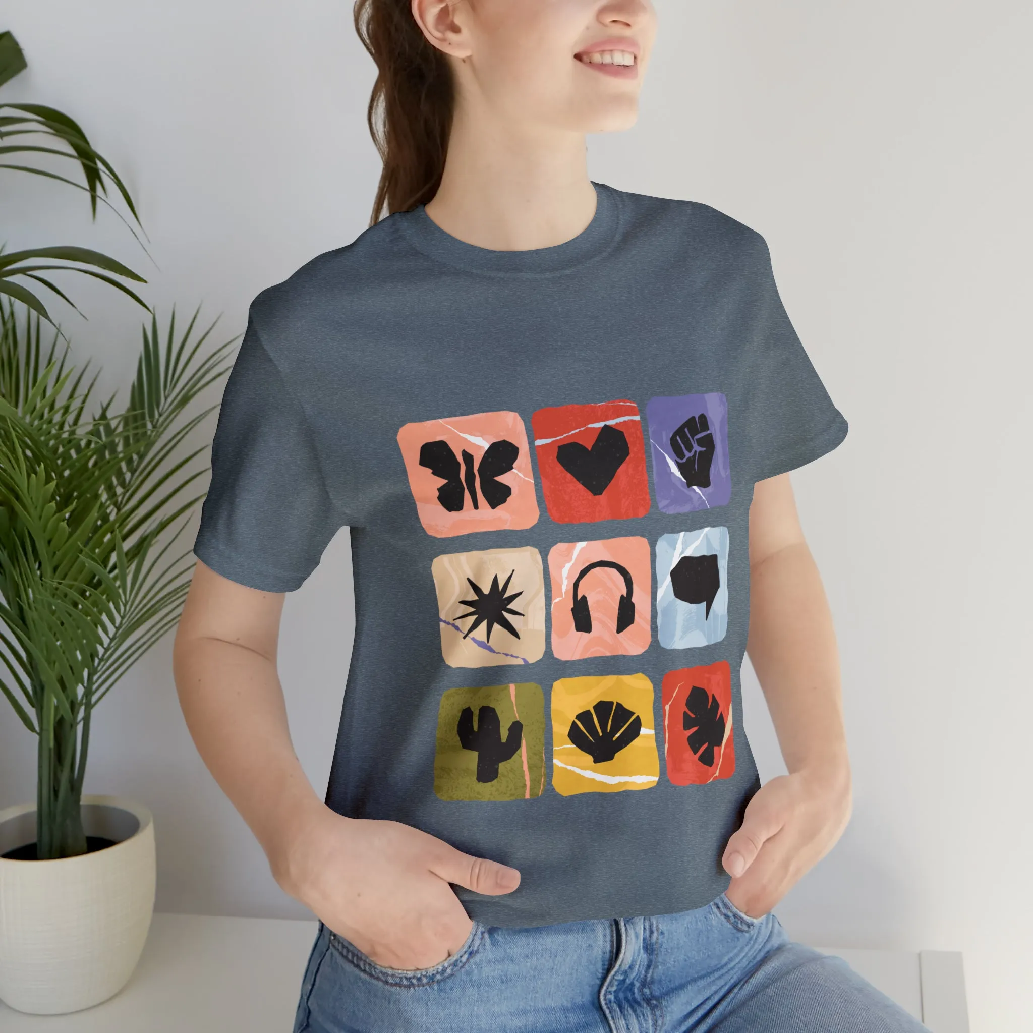 Color Icons Unisex Jersey Short Sleeve Tee