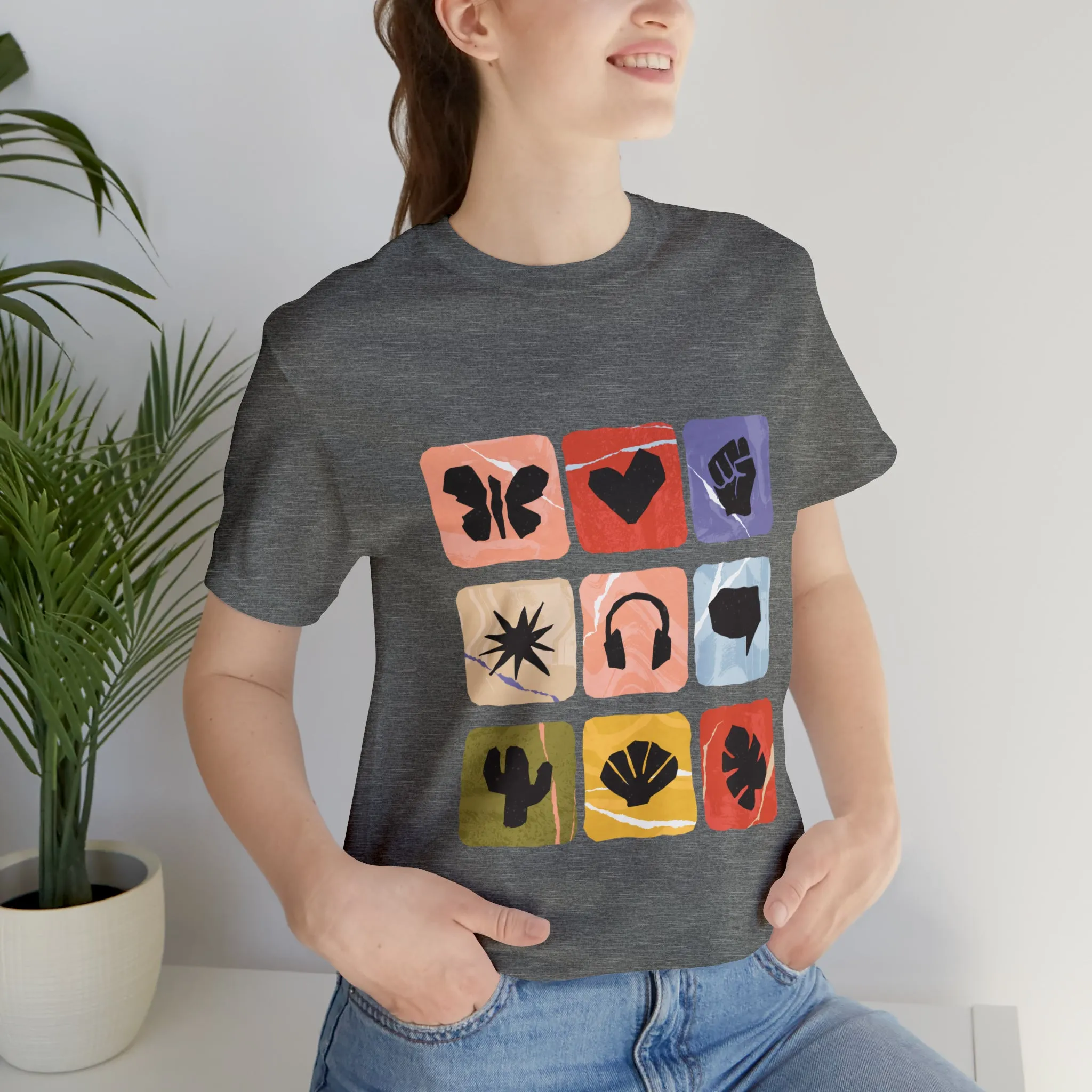 Color Icons Unisex Jersey Short Sleeve Tee