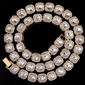 Cuban Crystal Zircon Bling Iced Out Link Chain