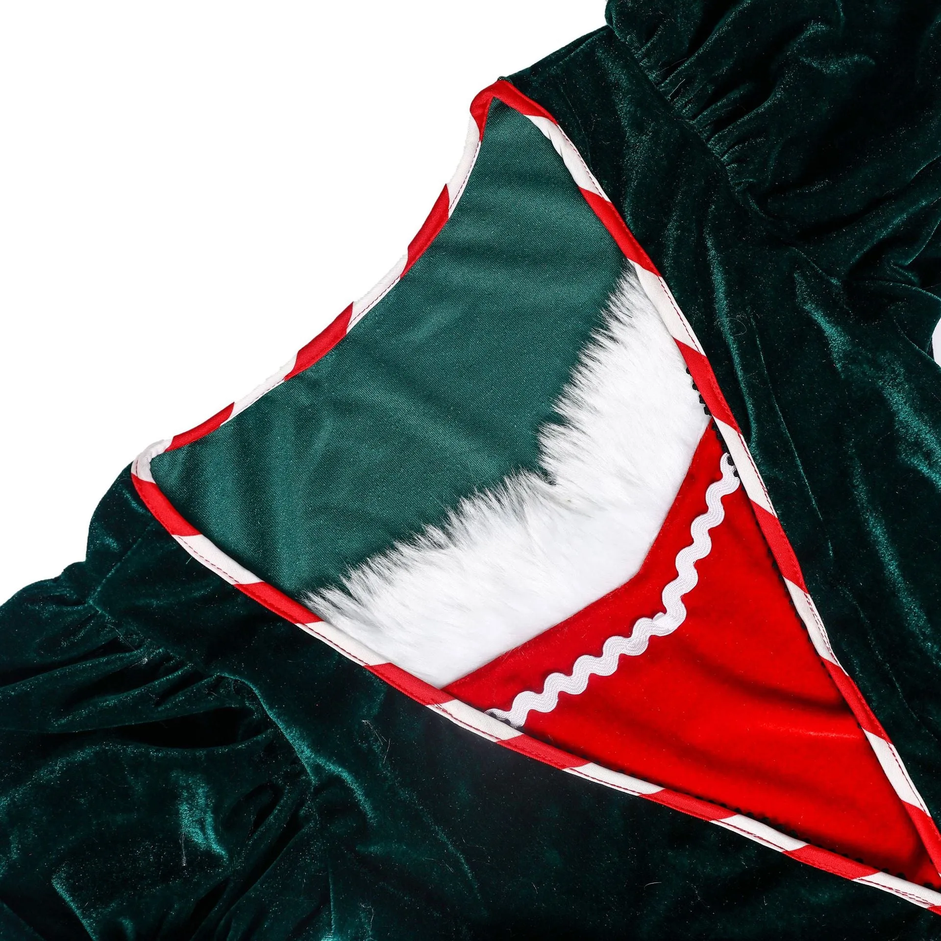 DressBetty - Christmas Clothing M-XXL Conjoined Christmas Dress Stage Acting Costume Santa Claus Cosplay Suit