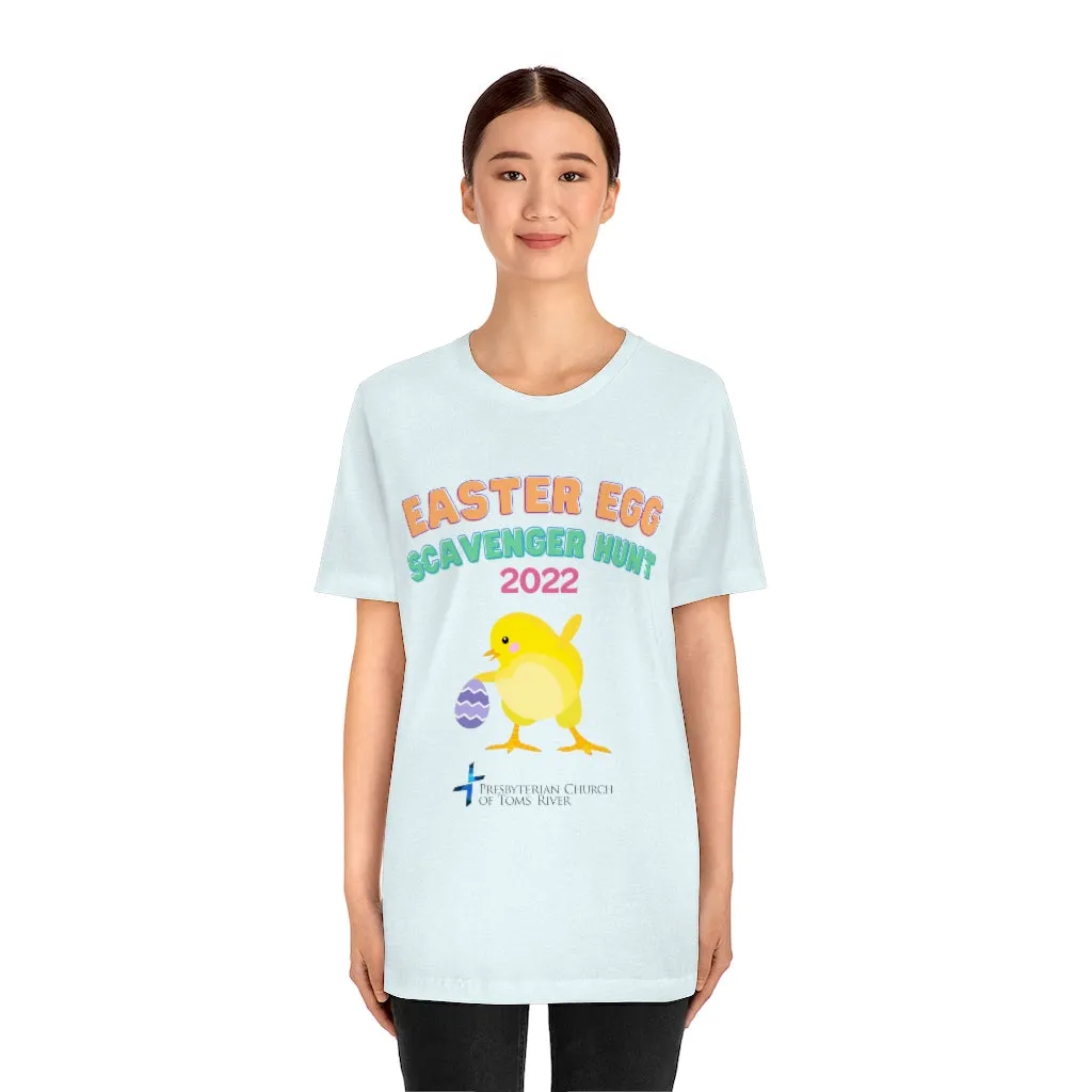 Easter Egg Hunt Unisex Jersey Short Sleeve Tee