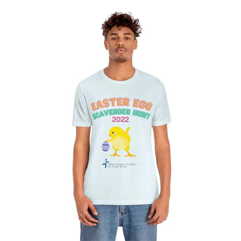 Easter Egg Hunt Unisex Jersey Short Sleeve Tee