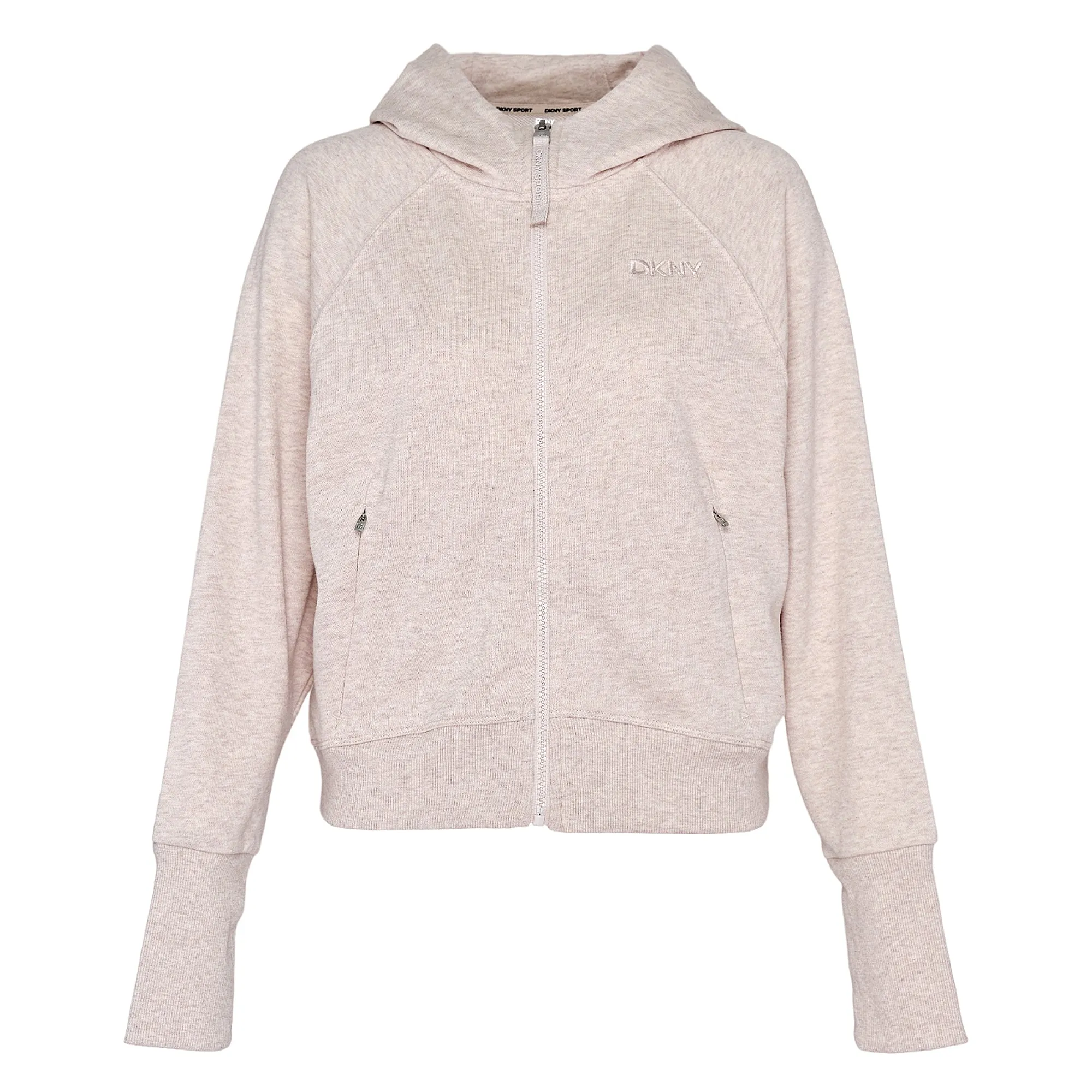 Embroidered Logo Dolman Sleeve Jacket