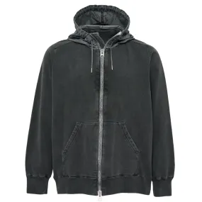 Garment Dye Cotton Jersey Hoodie