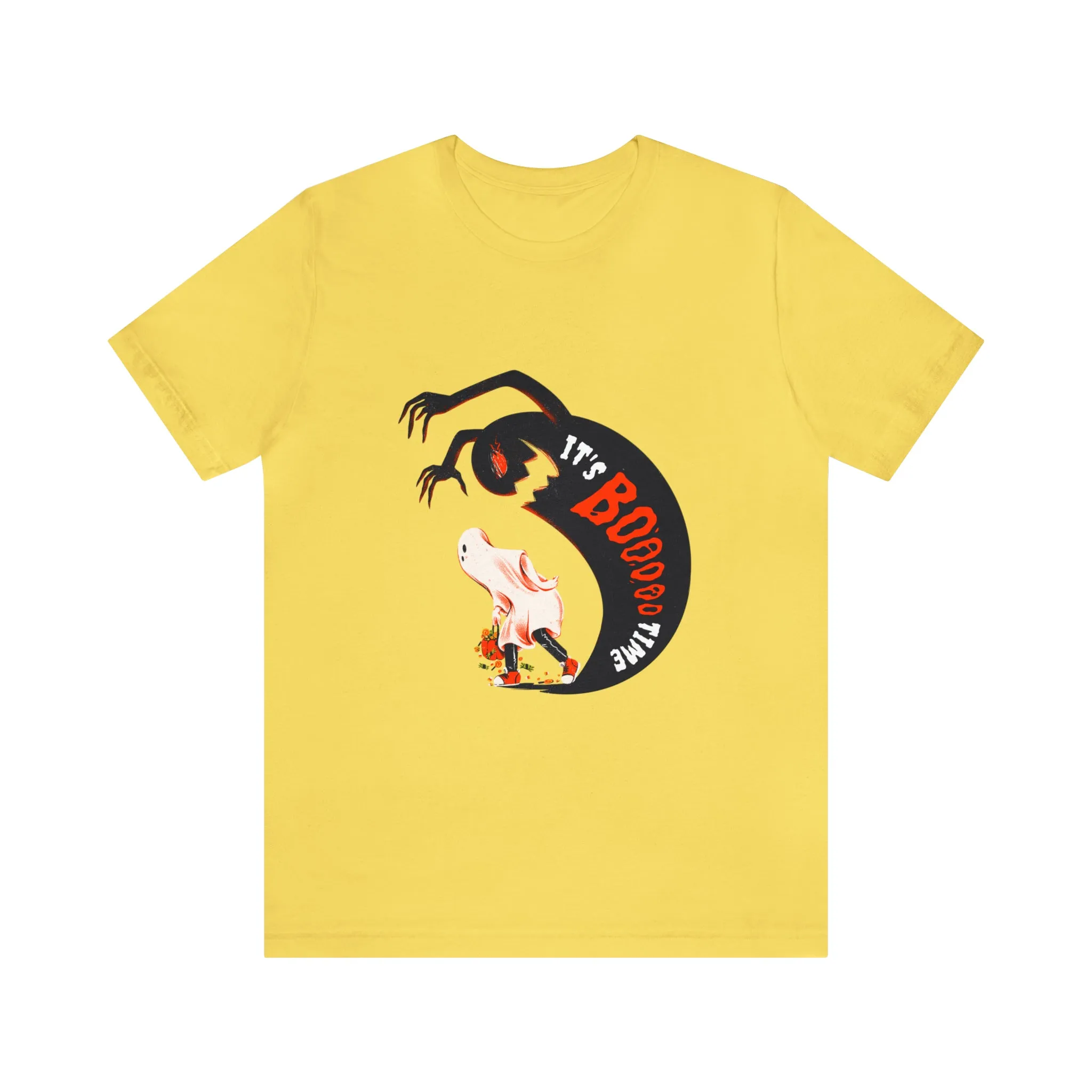 Halloween Boo Time Unisex Jersey Short Sleeve Tee