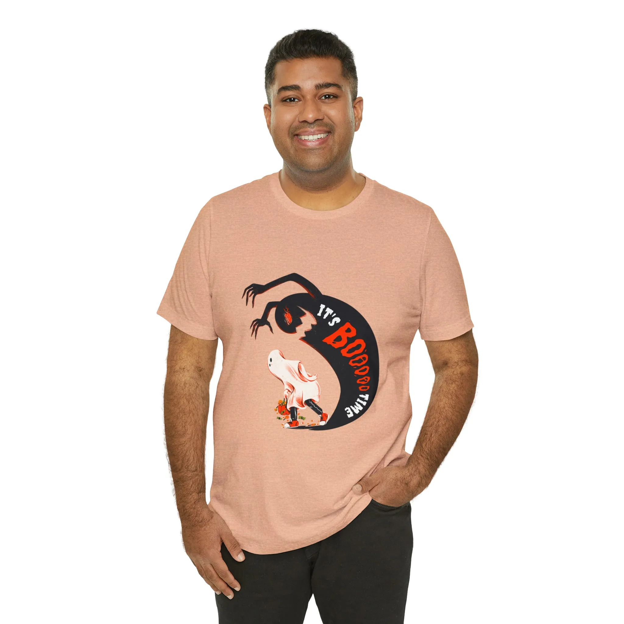 Halloween Boo Time Unisex Jersey Short Sleeve Tee