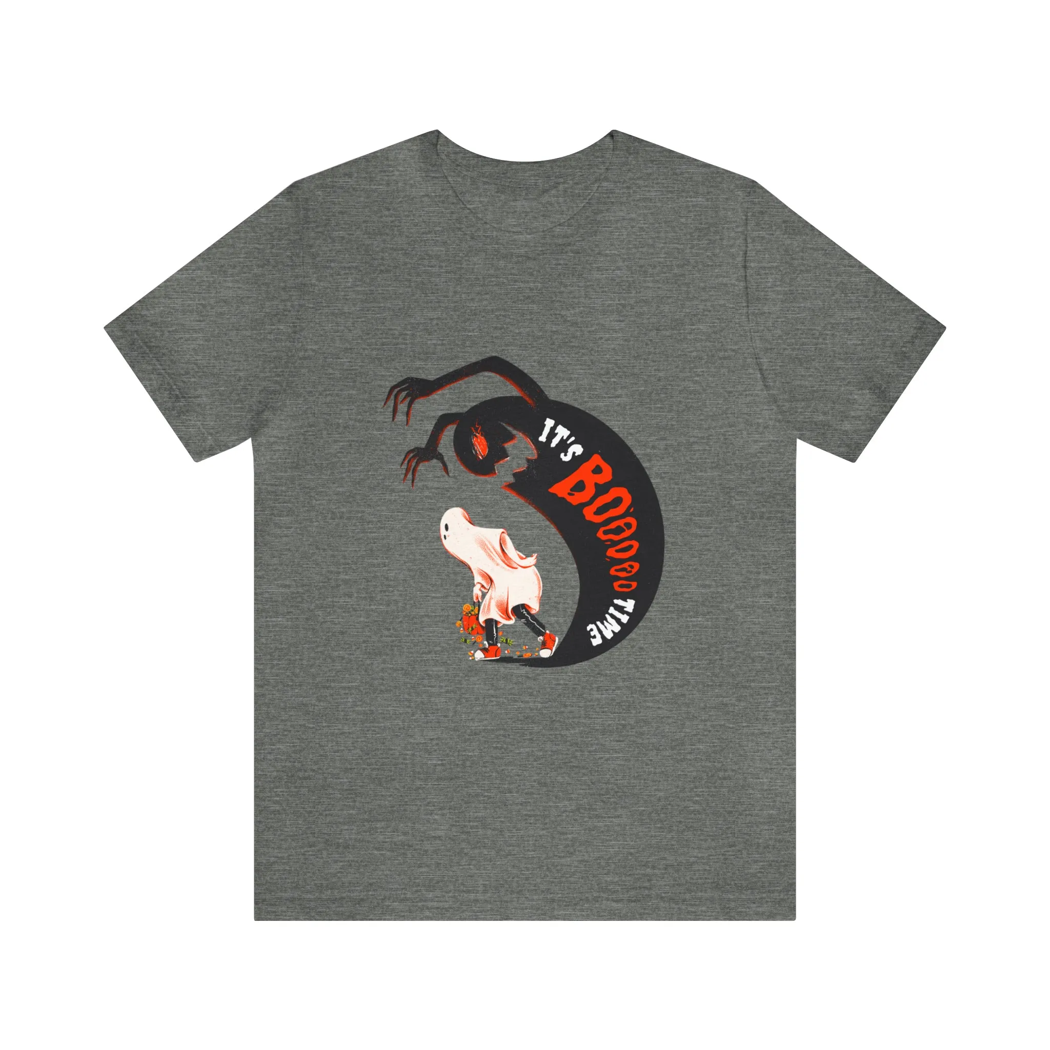 Halloween Boo Time Unisex Jersey Short Sleeve Tee