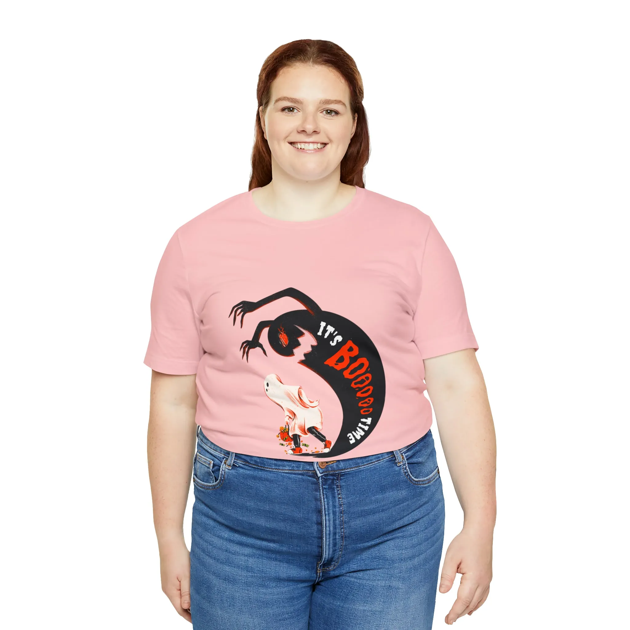 Halloween Boo Time Unisex Jersey Short Sleeve Tee
