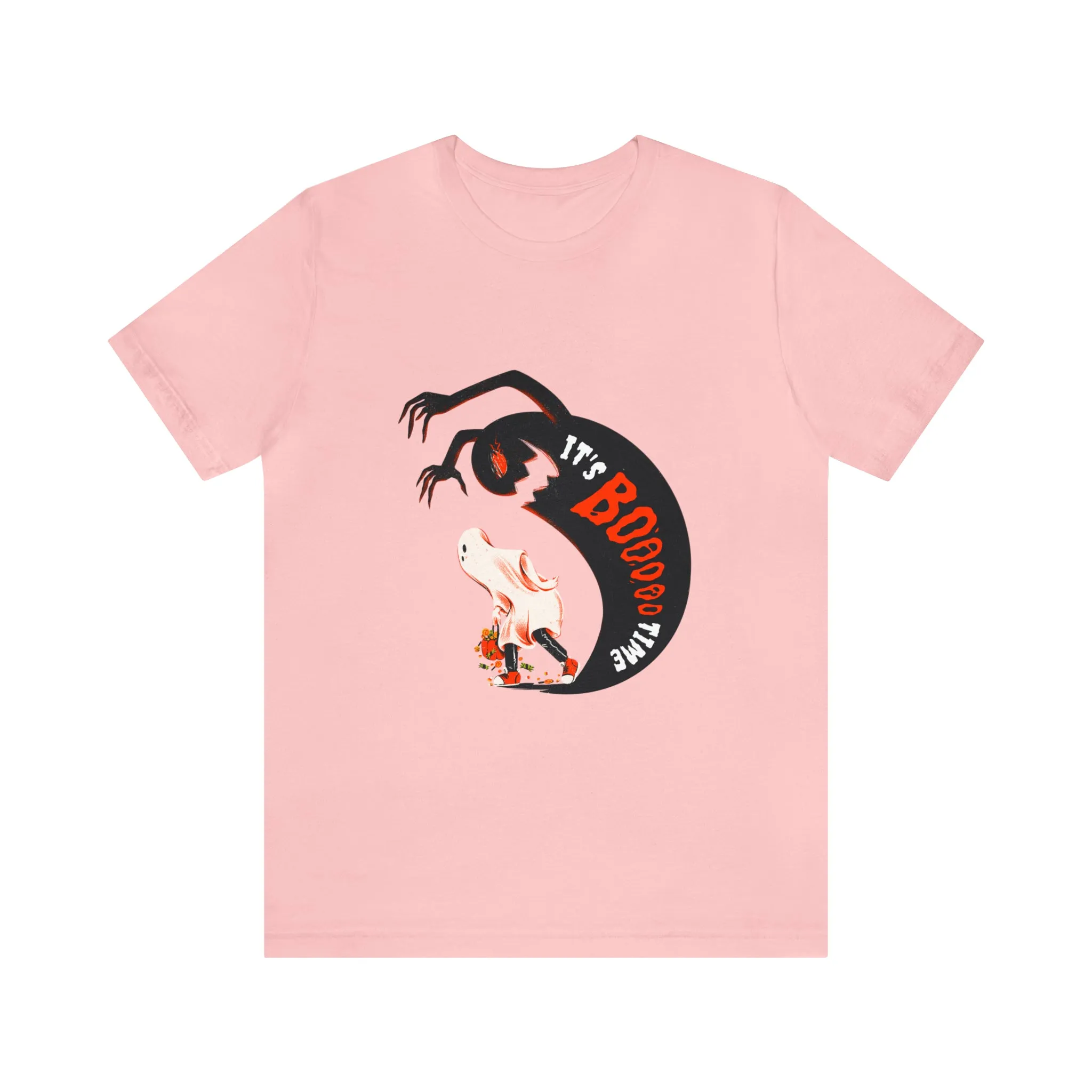 Halloween Boo Time Unisex Jersey Short Sleeve Tee