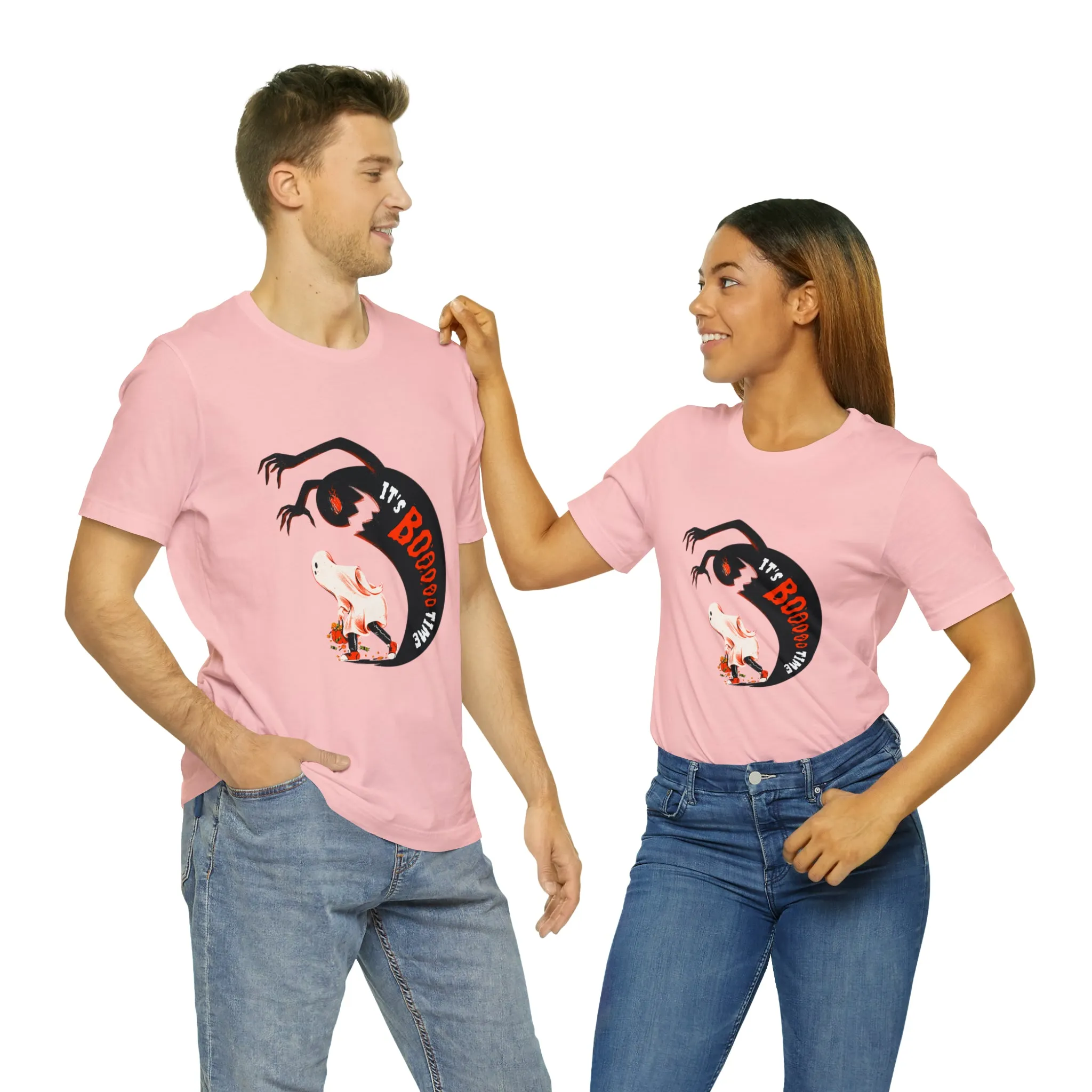 Halloween Boo Time Unisex Jersey Short Sleeve Tee