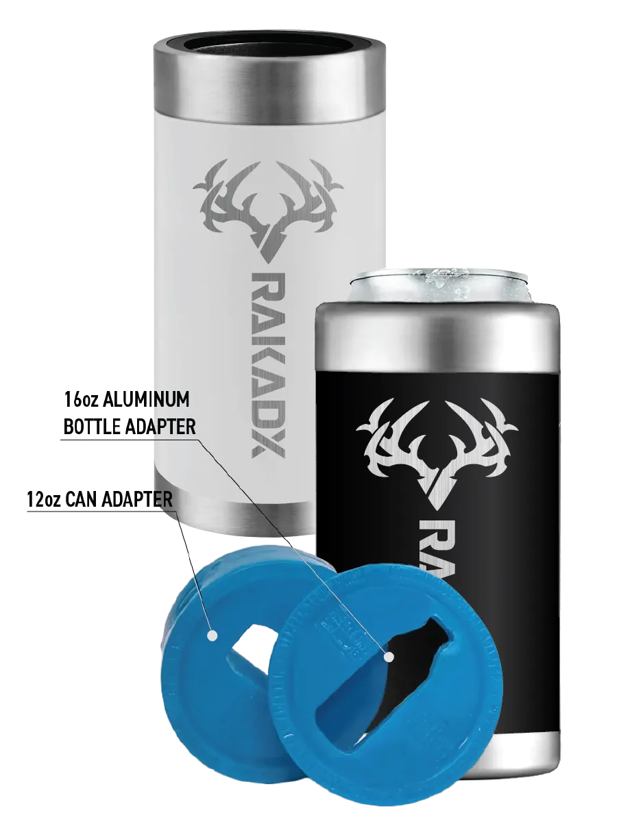 Insulated Engraved Can Cooler for 12oz and 16 oz | 2 Colors