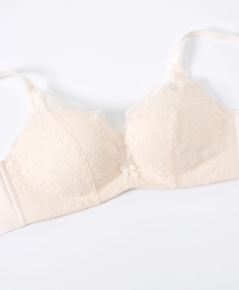 Lace Lolita Wireless Demi Push up Bra