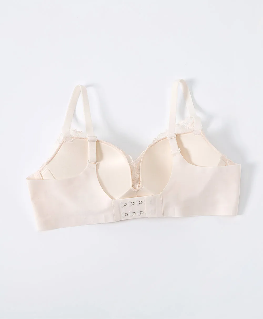 Lace Lolita Wireless Demi Push up Bra