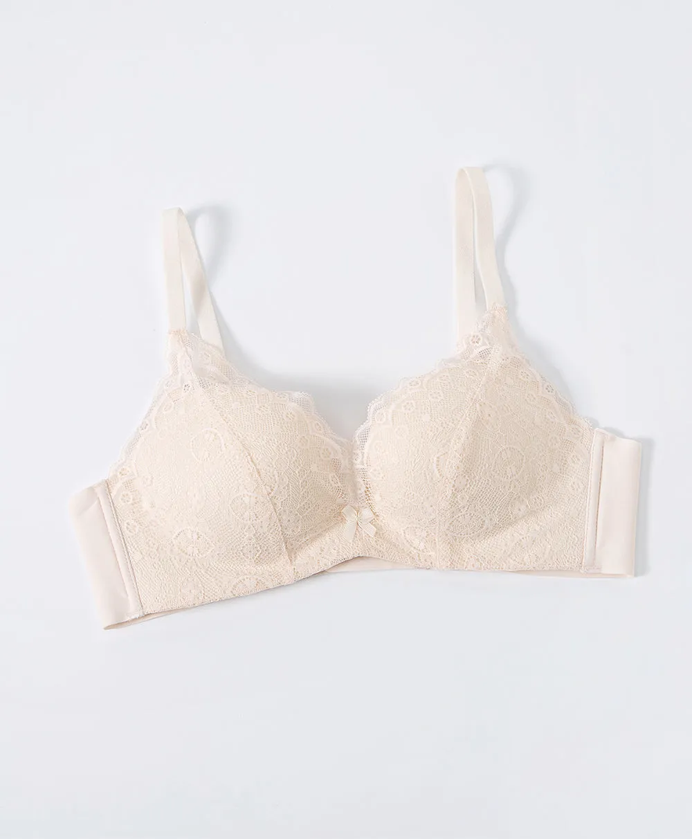 Lace Lolita Wireless Demi Push up Bra
