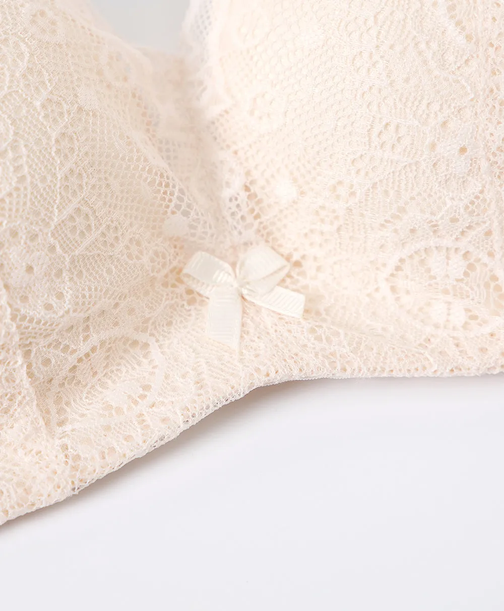 Lace Lolita Wireless Demi Push up Bra