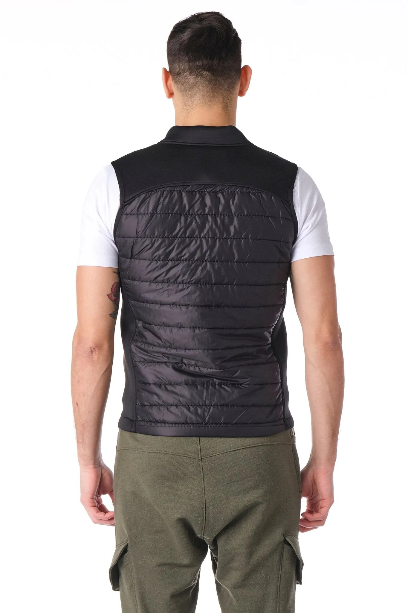 Lightweight Puffer Vest - Black