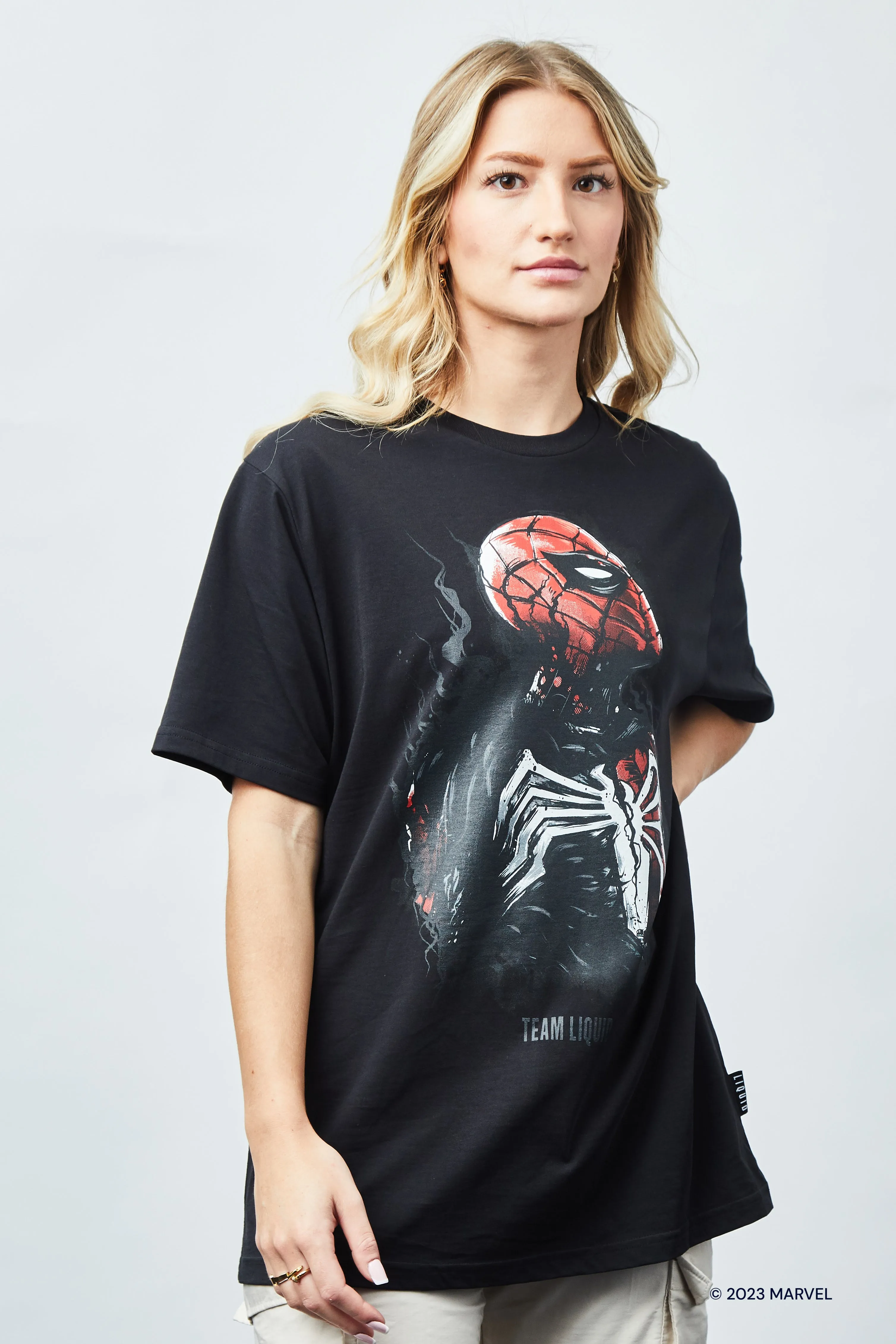 LIQUID X MARVEL SPIDER-MAN SYMBIOTIC BOND TEE