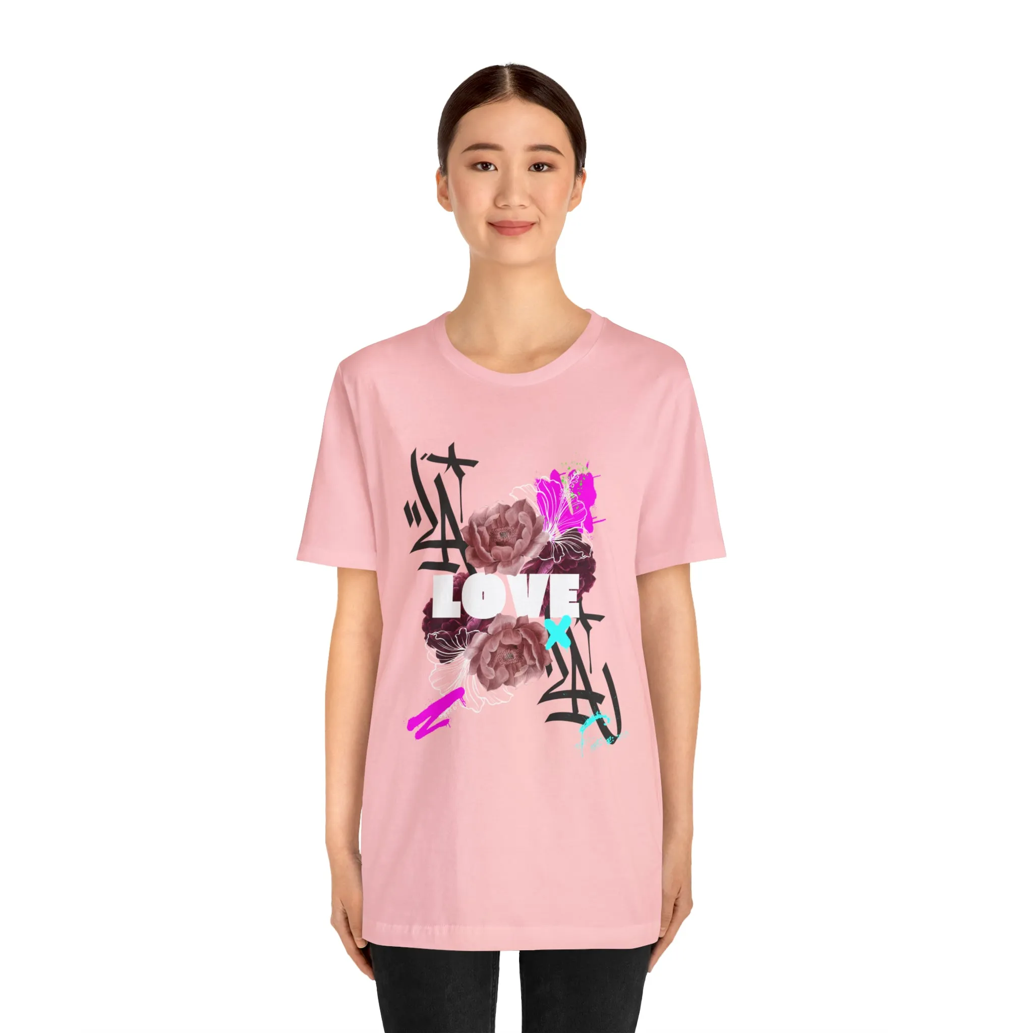 Love Urban streetwear Unisex Jersey Short Sleeve Tee