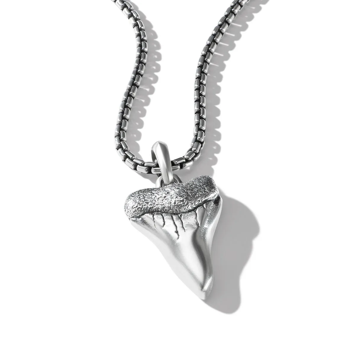 Mens Shark Tooth Amulet