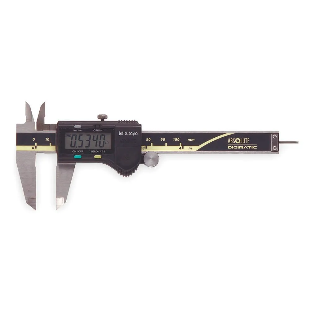 Mitutoyo 4in 500-195-30 Advanced Onsite Sensor Absolute Scale Digital Caliper, Stainless Steel
