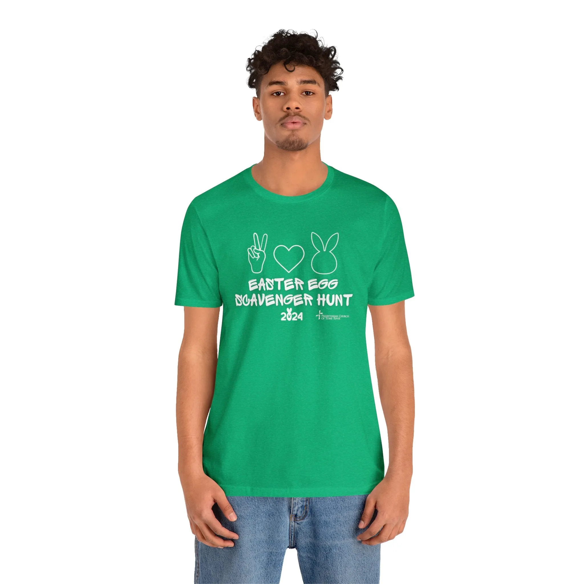 no crew bunny Copy of Egg Hunt Unisex Jersey Short Sleeve Tee