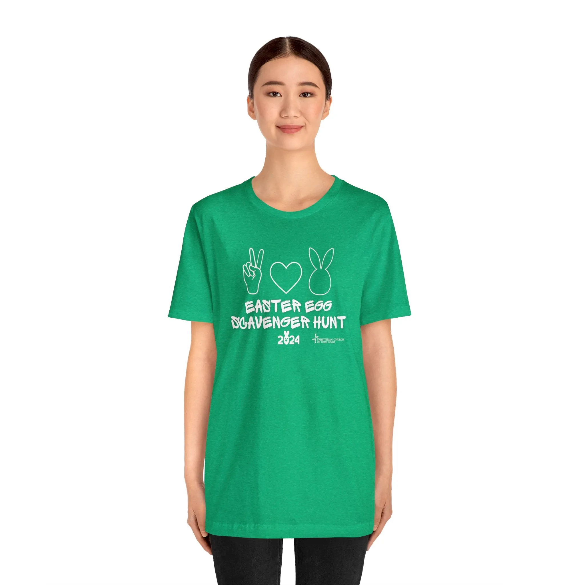 no crew bunny Copy of Egg Hunt Unisex Jersey Short Sleeve Tee