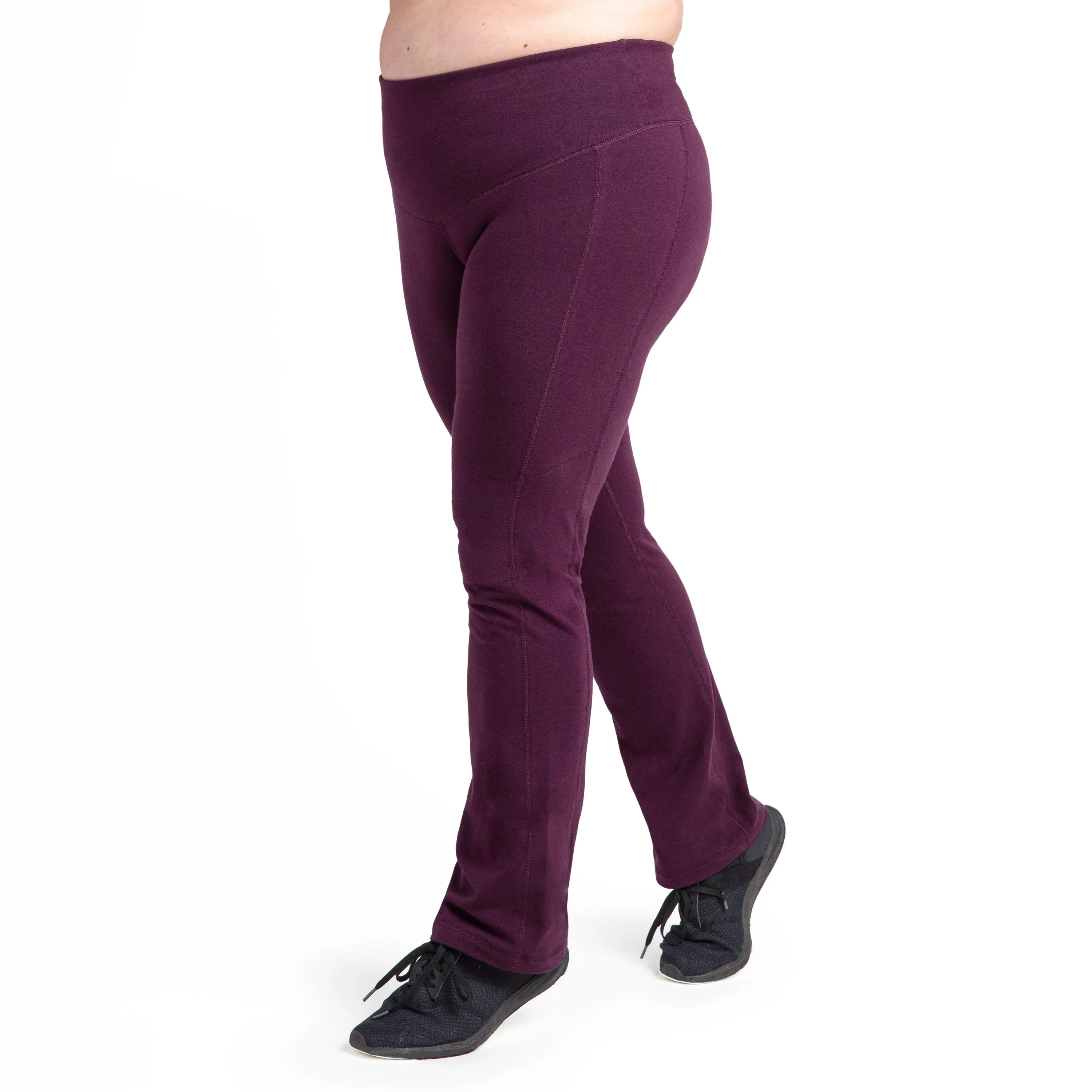 Olive Curve Basix Bootcut Compression Pant