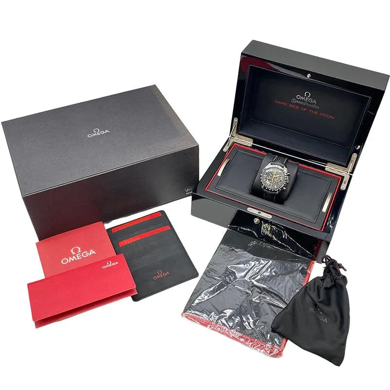Omega Speedmaster Dark Side of the Moon 311.92.44.30.01.001 Black Watch Men's Used