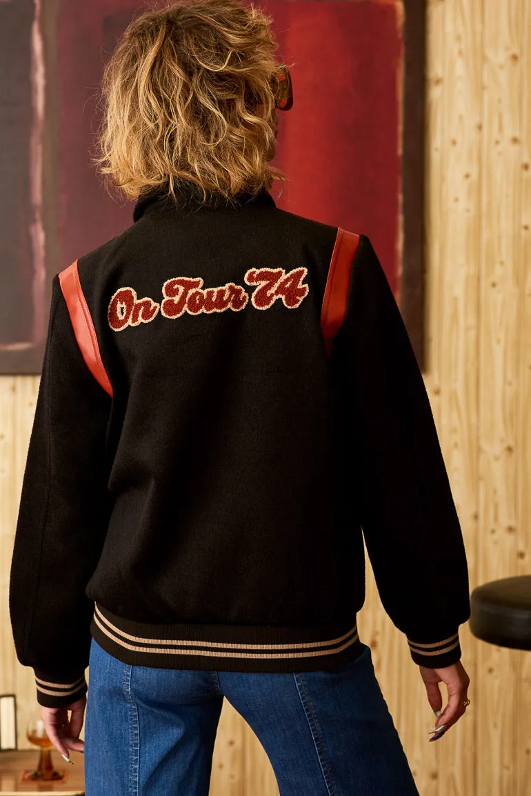 On Tour '74 Varsity Jacket