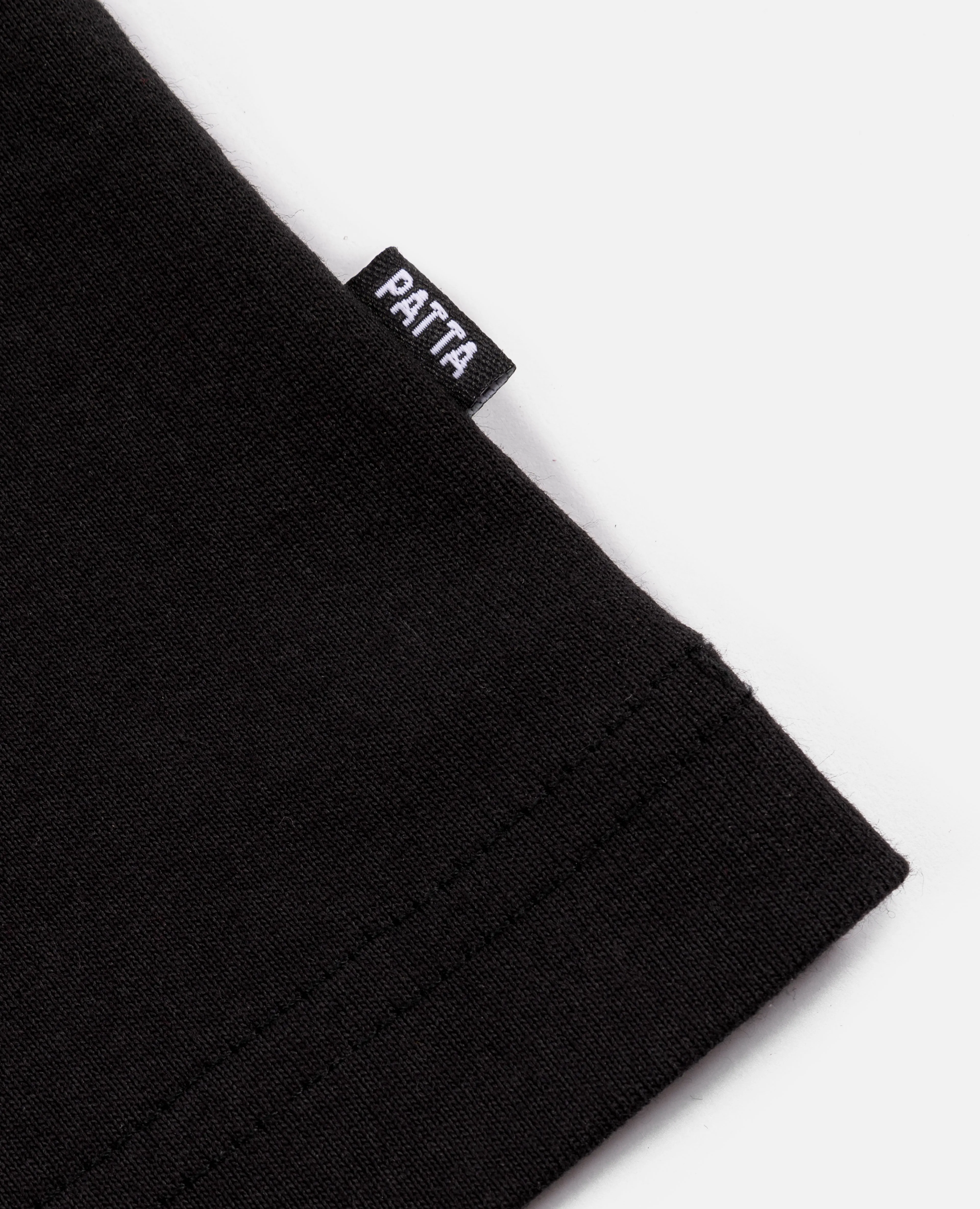 Patta It's 5 O'Clock Somewhere T-Shirt (Black)