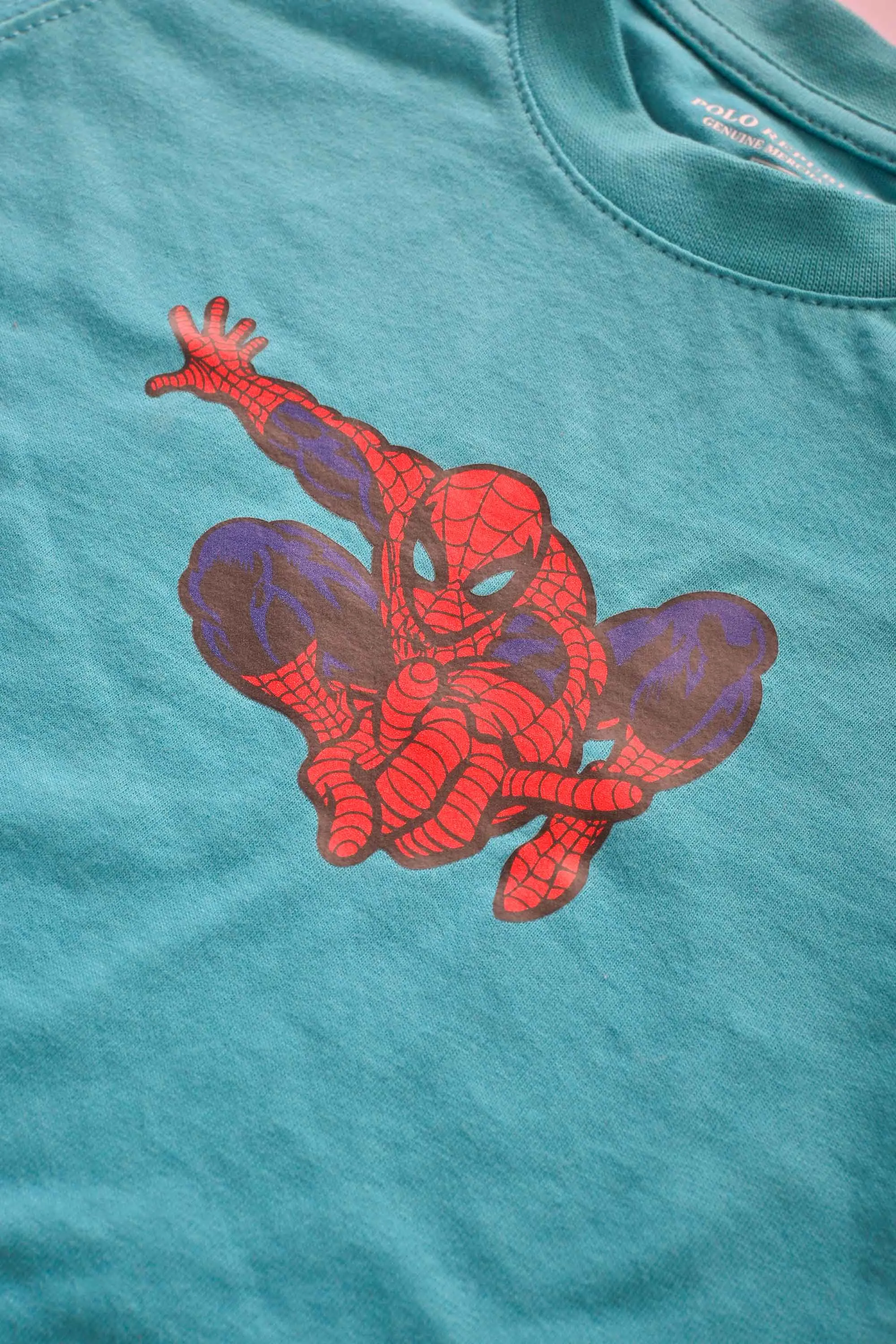 Polo Republica Boy's Superhero Spider Man Printed Tee Shirt