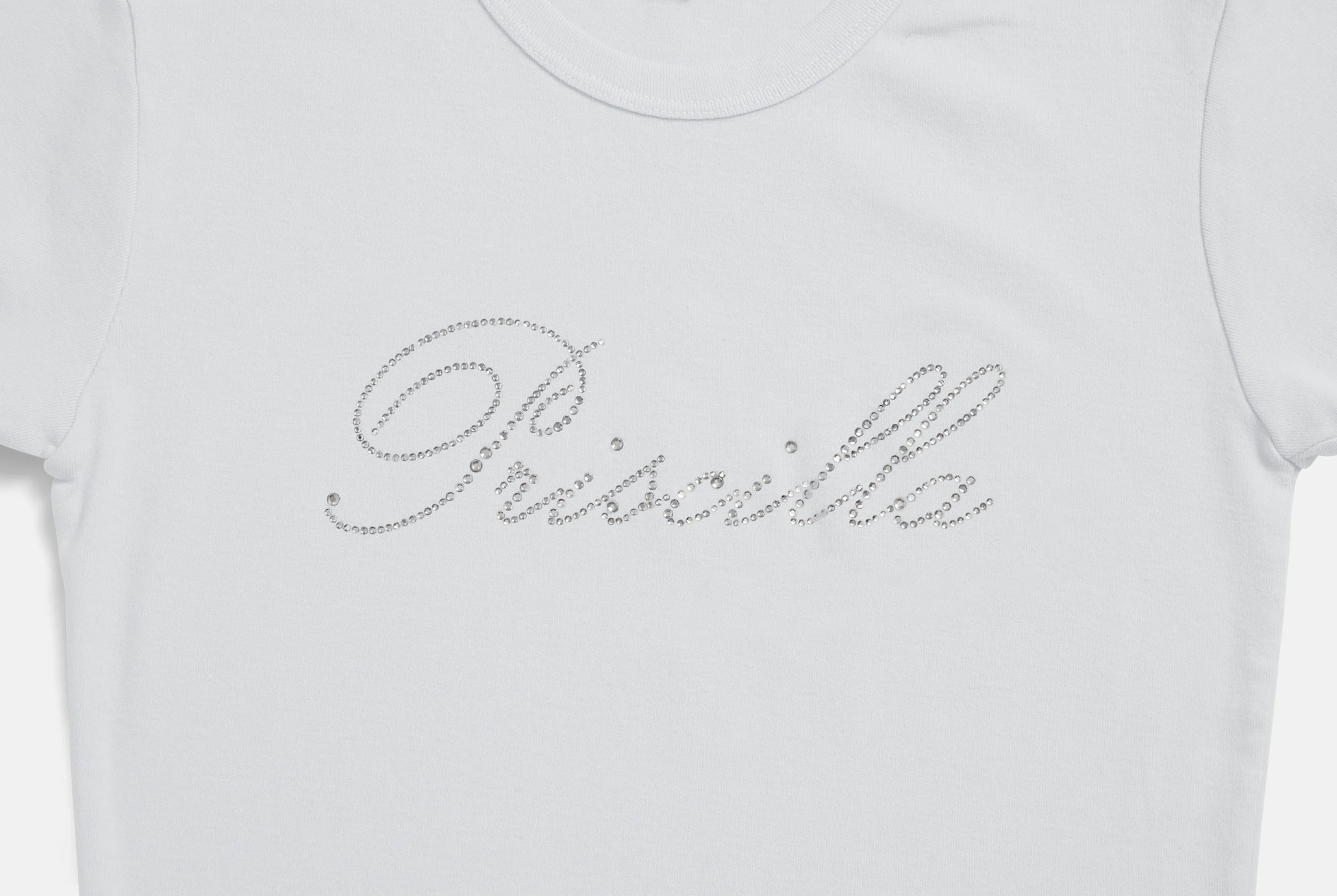 Priscilla Rhinestoned Babydoll Tee
