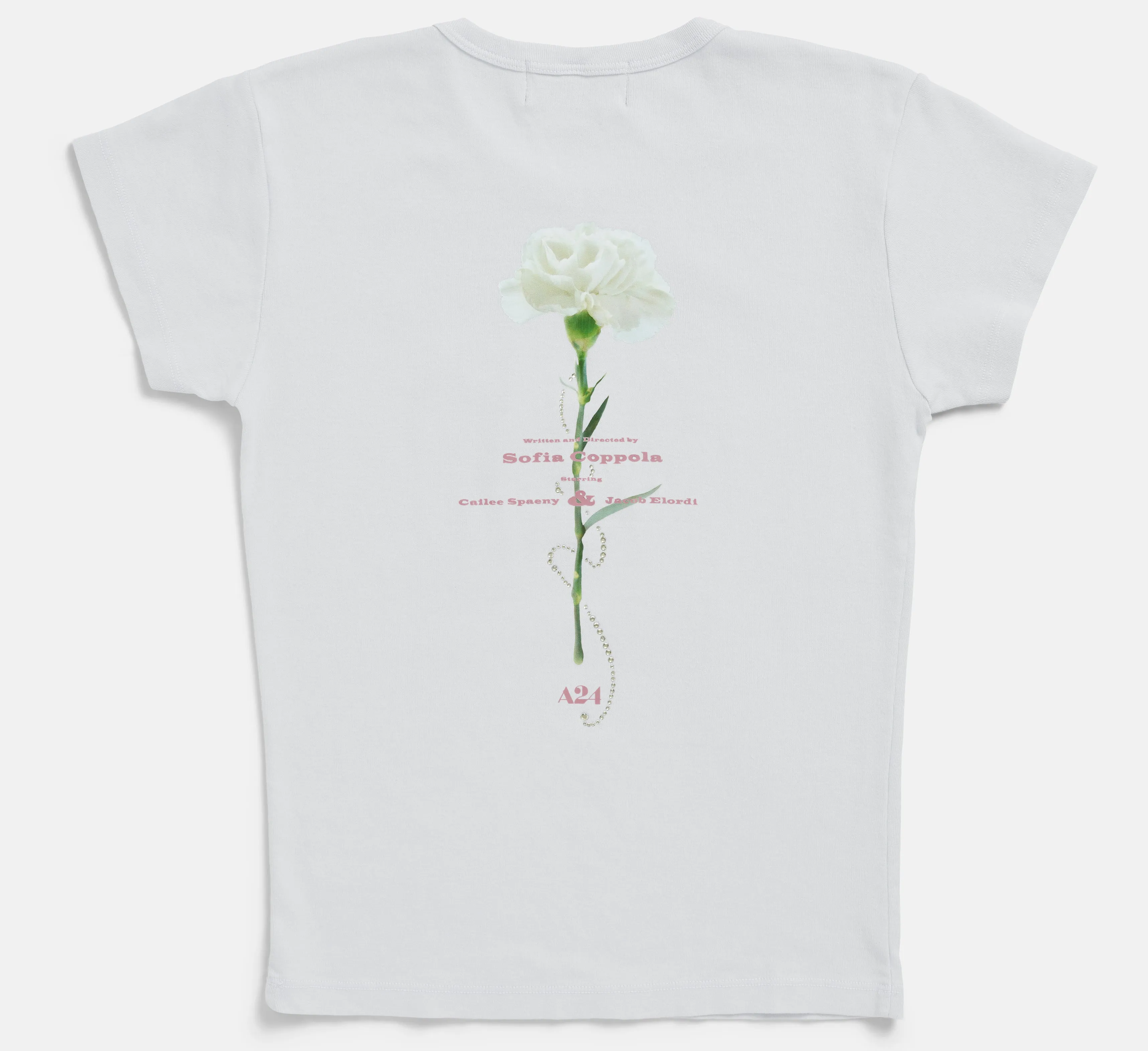 Priscilla Rhinestoned Babydoll Tee