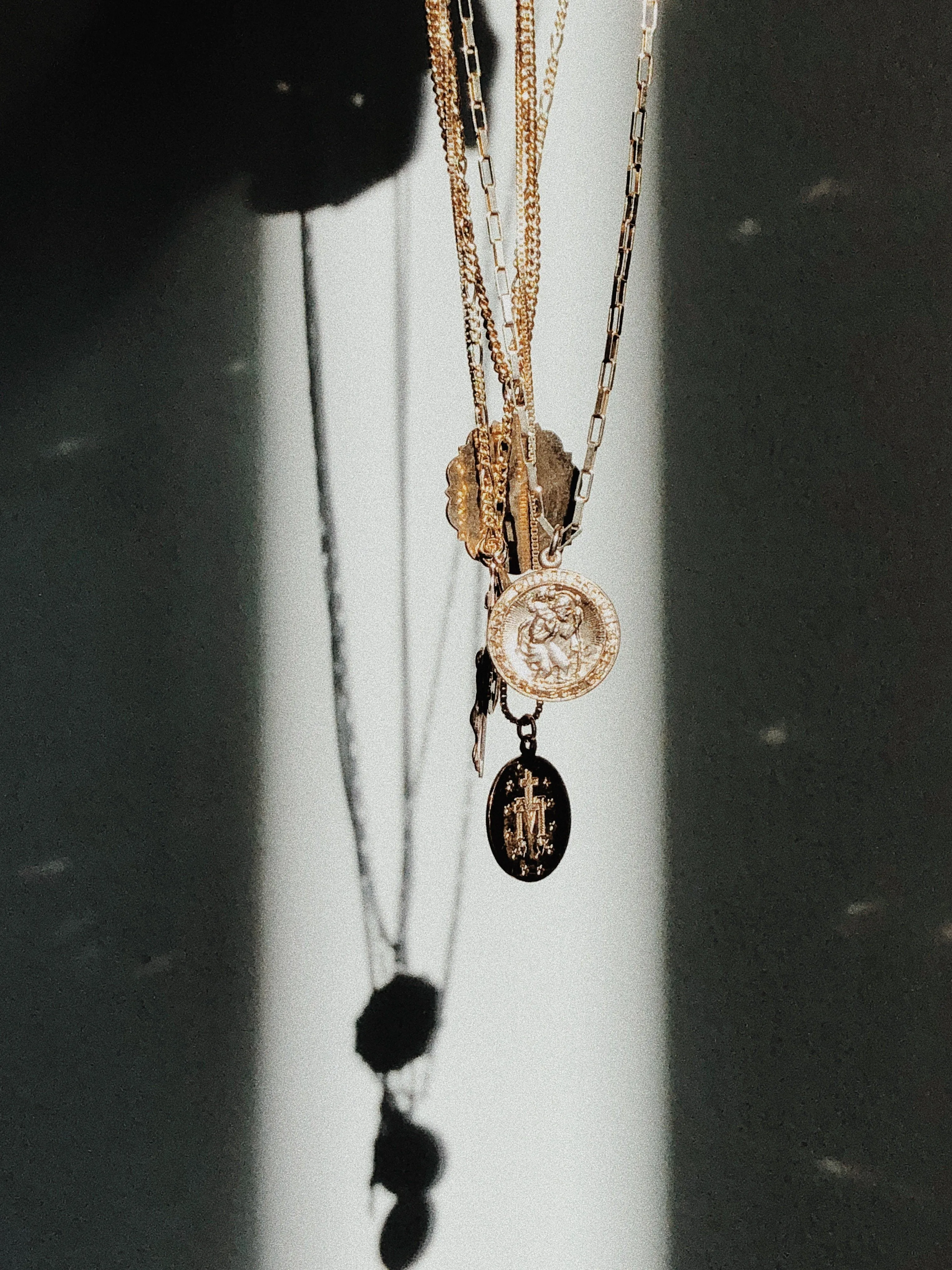 Saint Christopher Box Chain Necklace