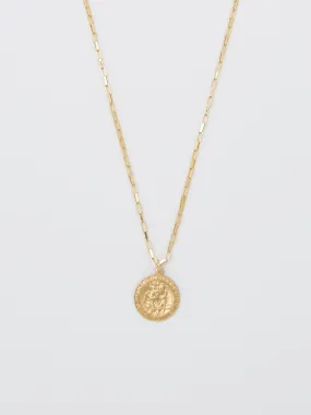 Saint Christopher Box Chain Necklace