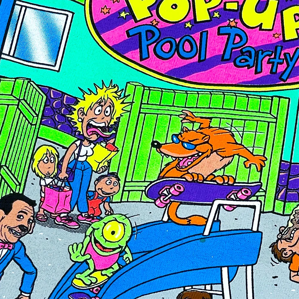 SECRET Pop-Up Pool Party - Aqua Shockqua - Gecko X Steve Nazar