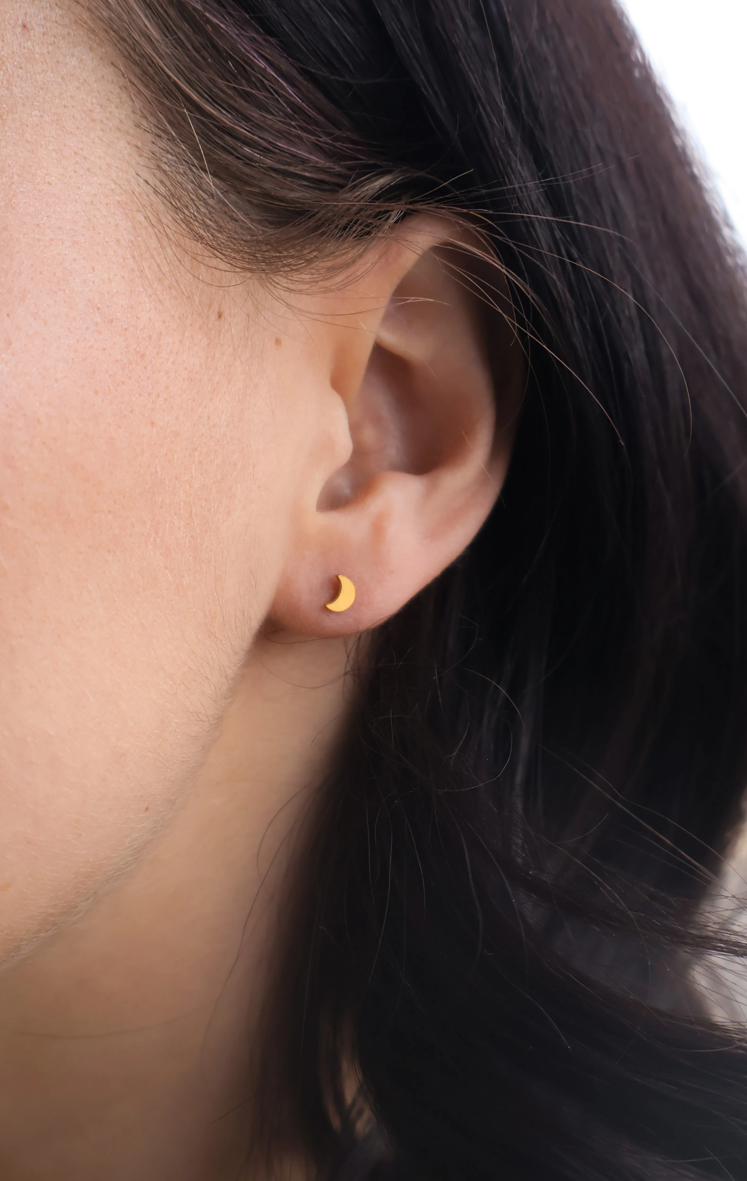Tiny Moon Stud