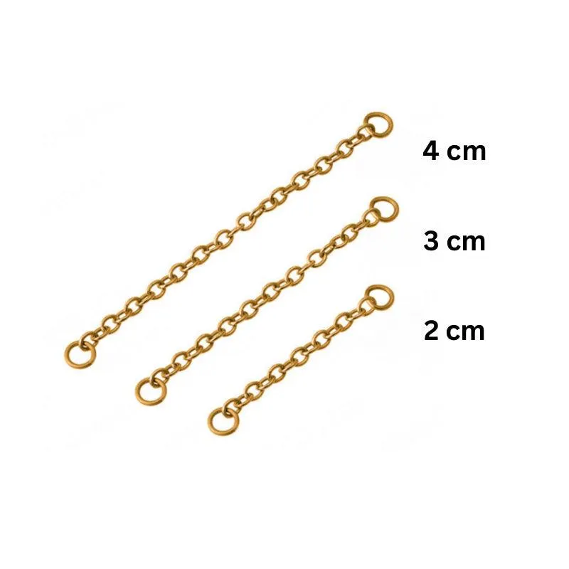 Titanium Spider Silk Connector Chain