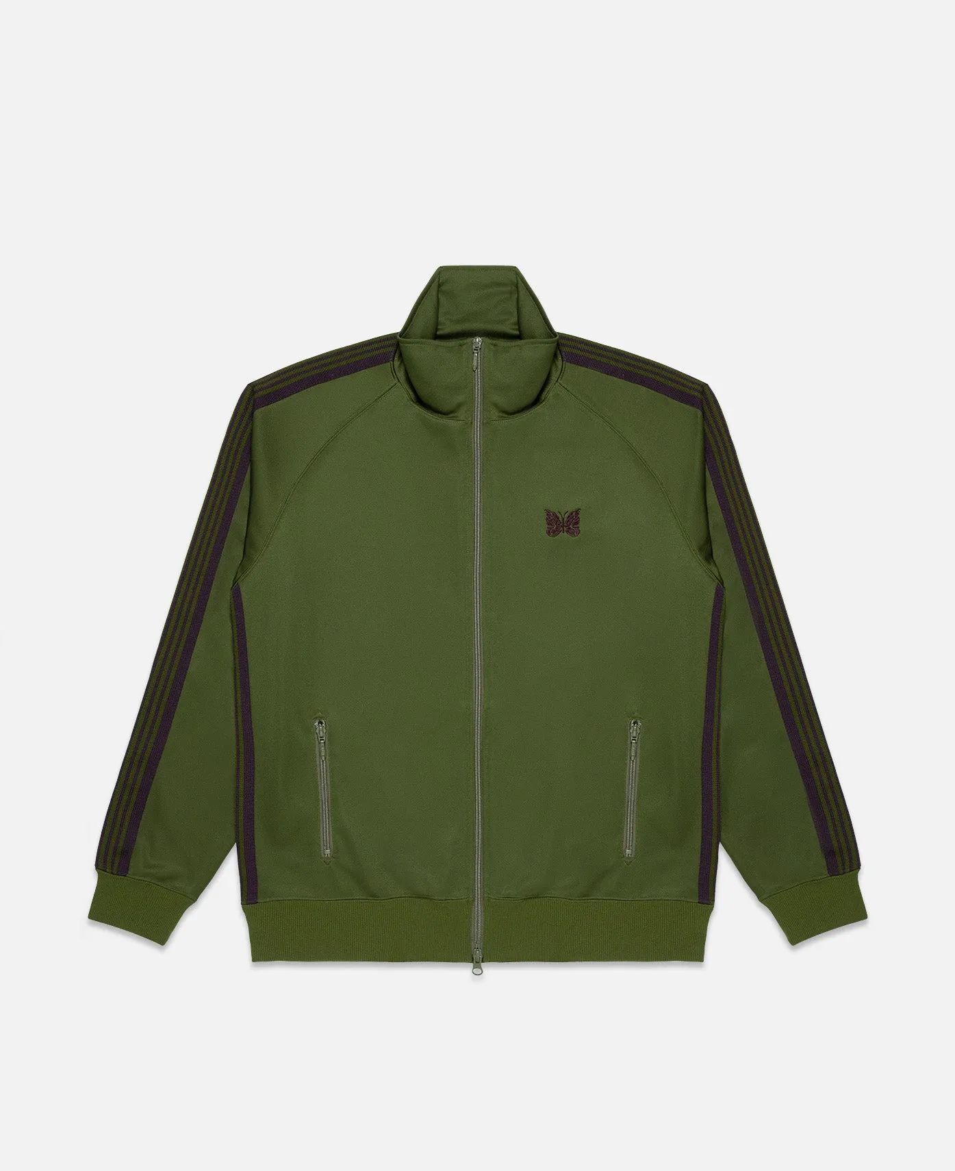 Track Jacket - Poly Smooth (Olive)