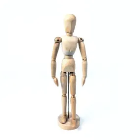 Wooden Figure Mannequin 12"